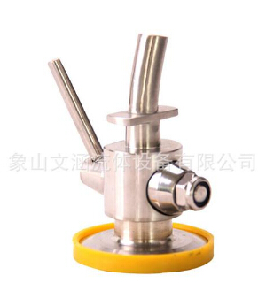 取樣時，取樣閥如何操作